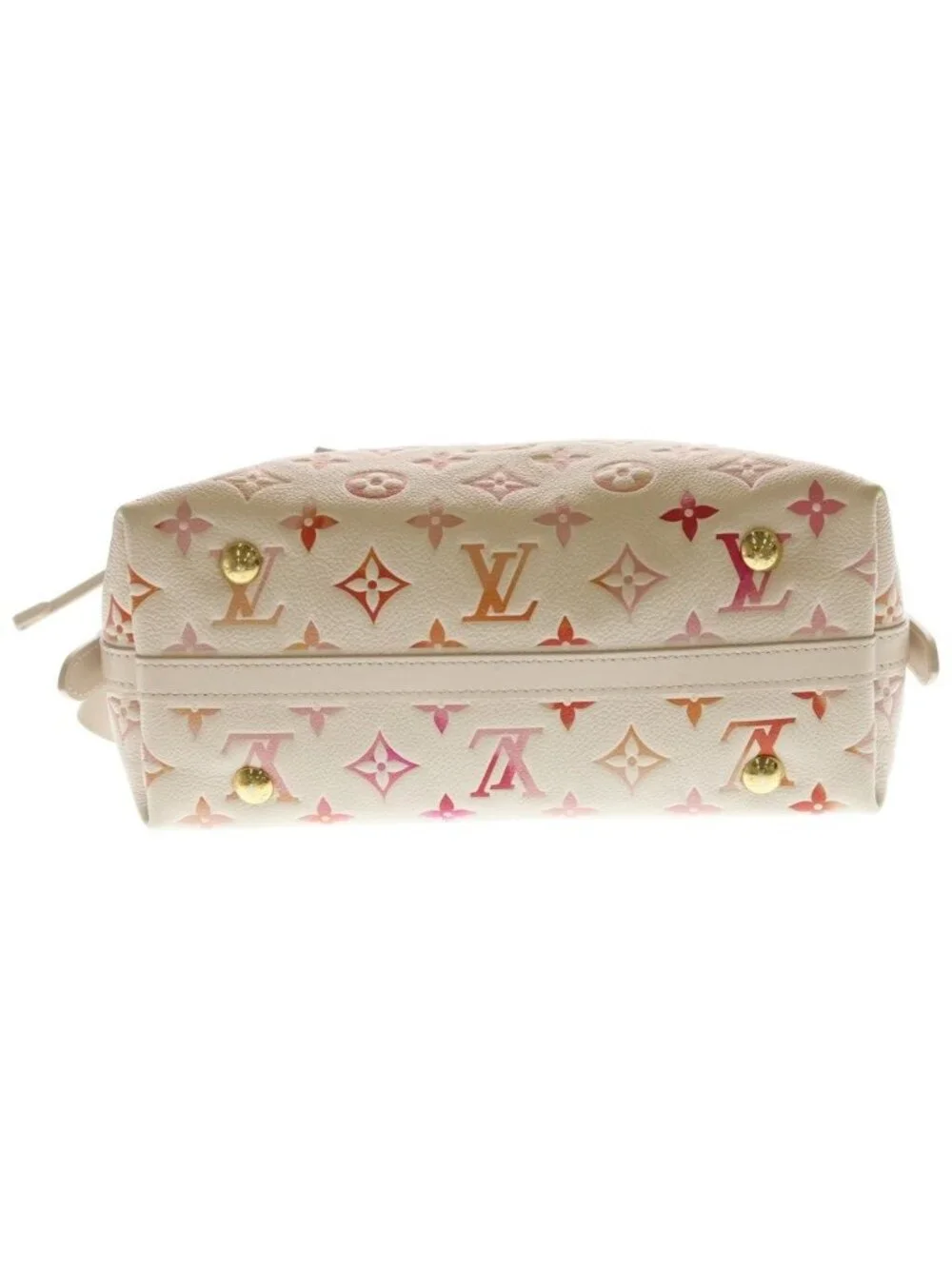 Louis Vuitton Carryall Zip NM PM White Shoulder